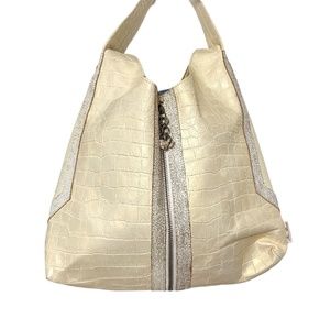 Vintage Gold Tote Satchel | O/S